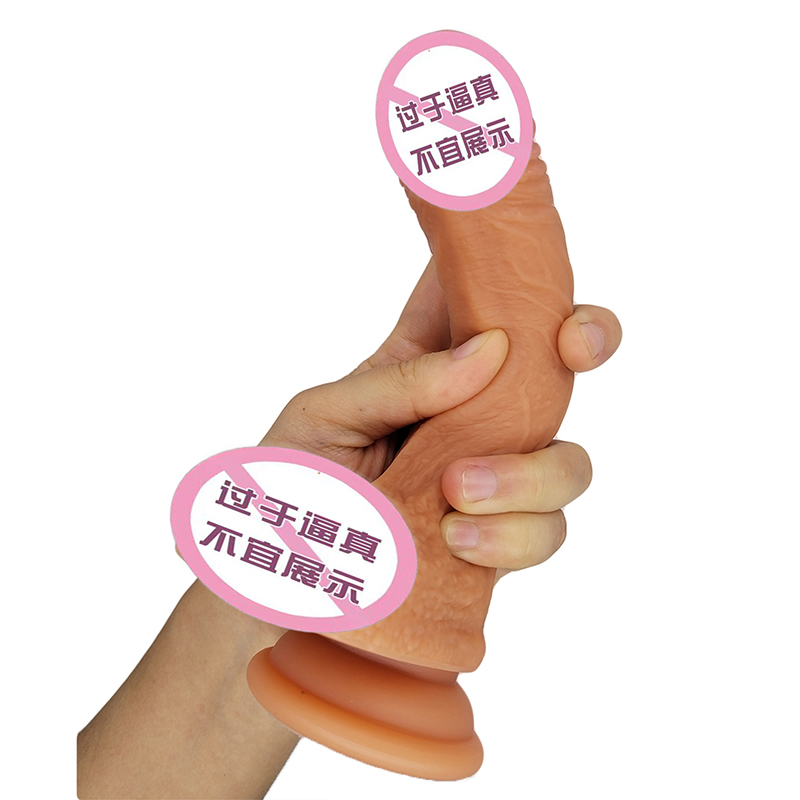 813 Sexy volwassen winkels Groothandelsprijs Big Size Sex Dildo Nieuwheid Toys Soft Silicone Thrusting Dildo\'s voor vrouwen in vrouwelijke masturbator